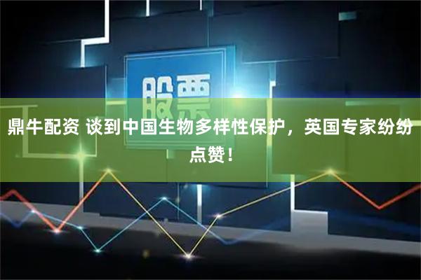鼎牛配资 谈到中国生物多样性保护，英国专家纷纷点赞！